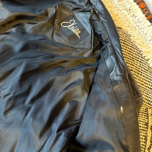 UNISEX Vintage Leather Blazer - Picture 7 of 11